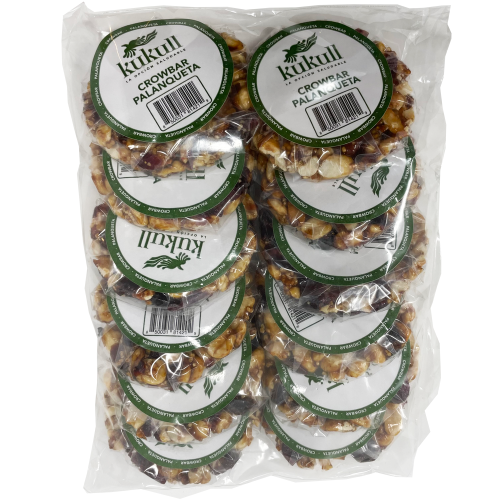 Healthy Peanuts Bars Crowbars Palanqueta Cranberries Almonds Artisan Snack