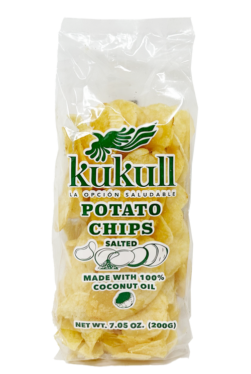 Potato Chips Healthy Coconut Oil Salted