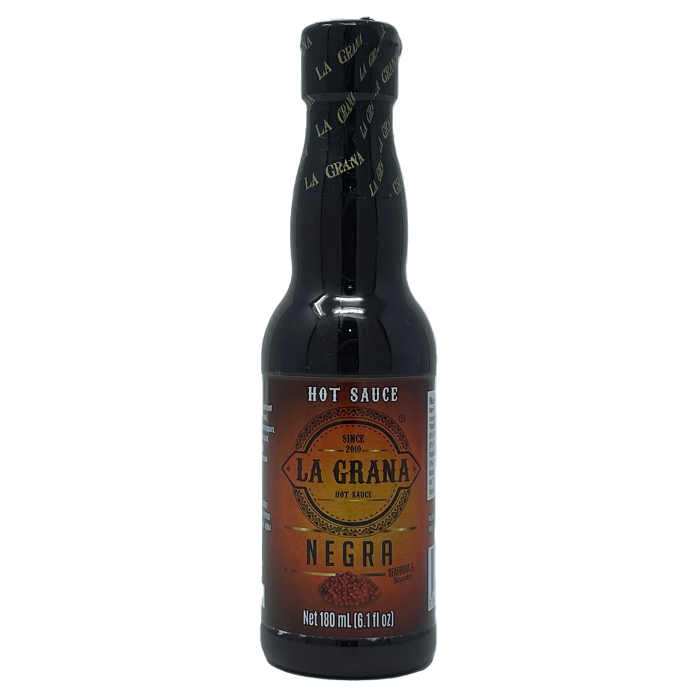 Negra Hot Sauce Salsa Low Sodium Seafood Mariscos