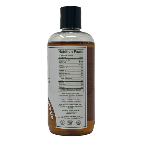 Organic Agave Syrup Healthy Miel Natural Sweetener Ingredients