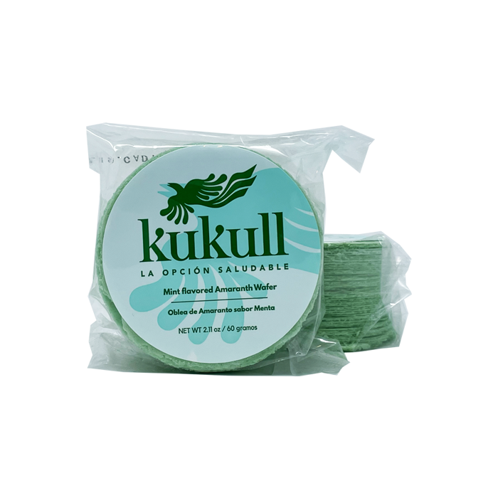 Healthy Amaranth Wafers Obleas Mint