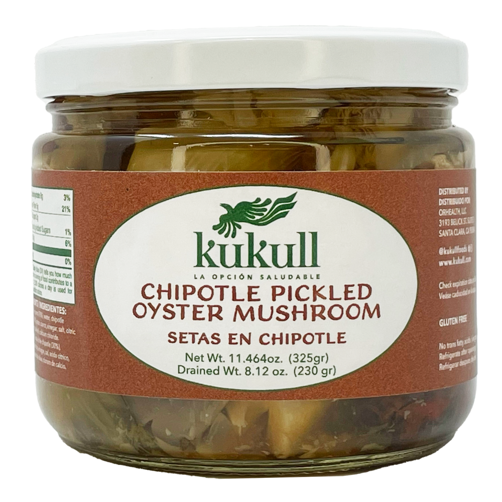 Mushrooms Healthy Chipotle Oyster Mushrooms Setas Pickled