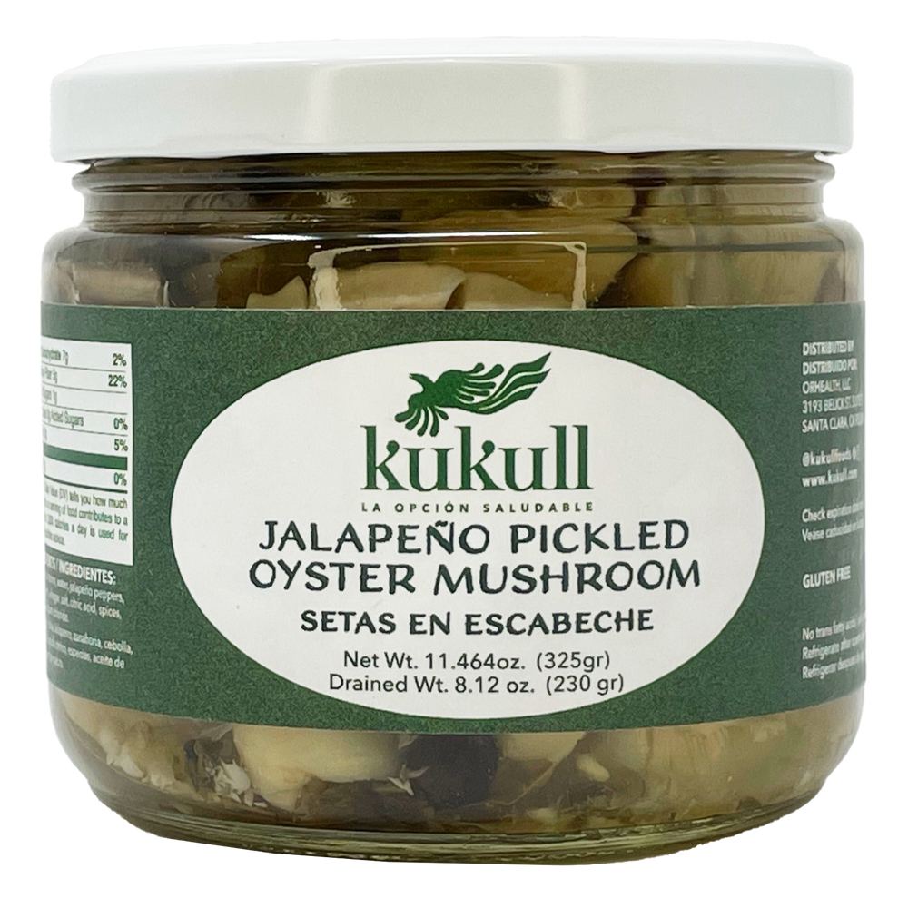 Mushrooms Healthy Oyster Mushrooms Setas Pickled Jalapeño Escabeche