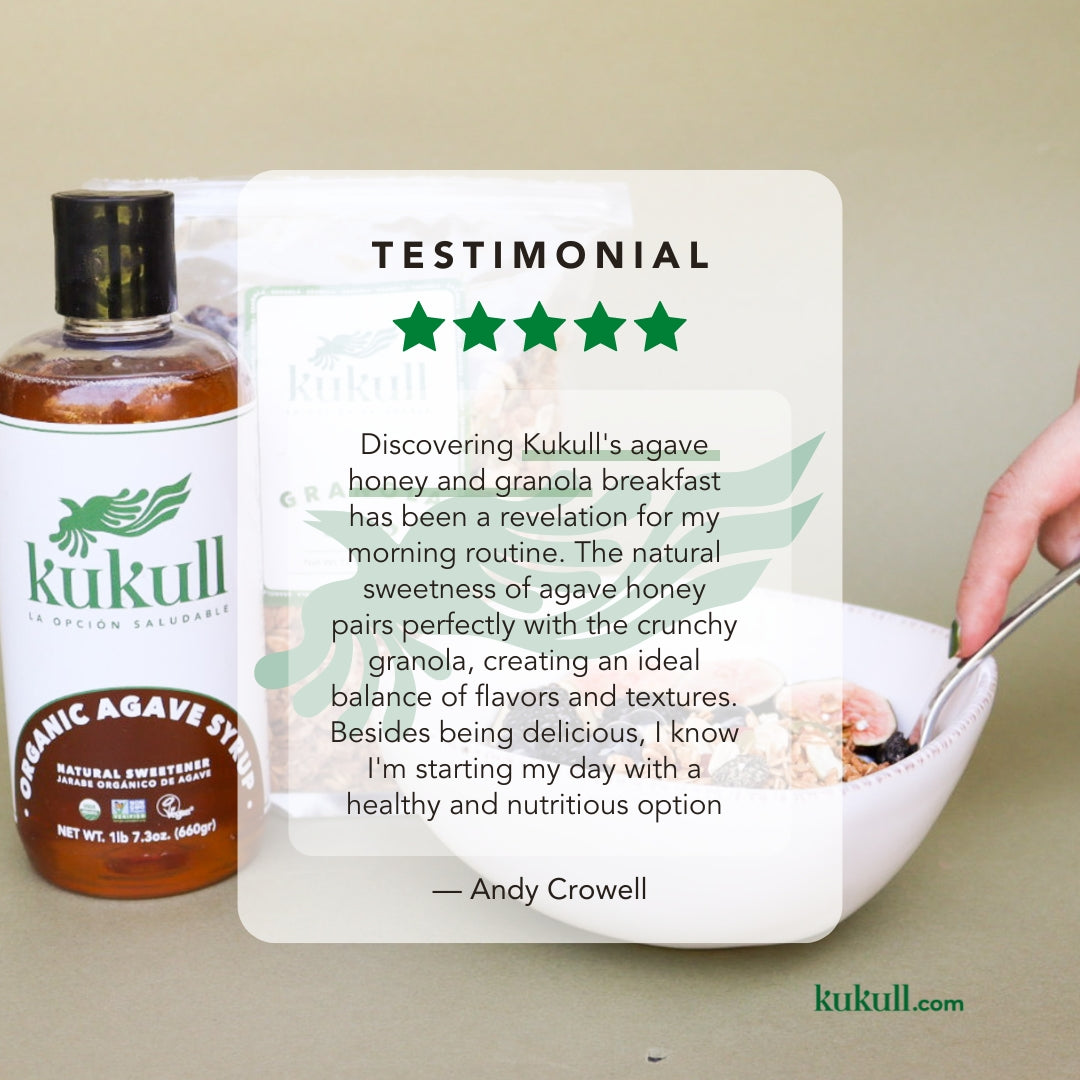 Organic Agave Syrup Testimonial
