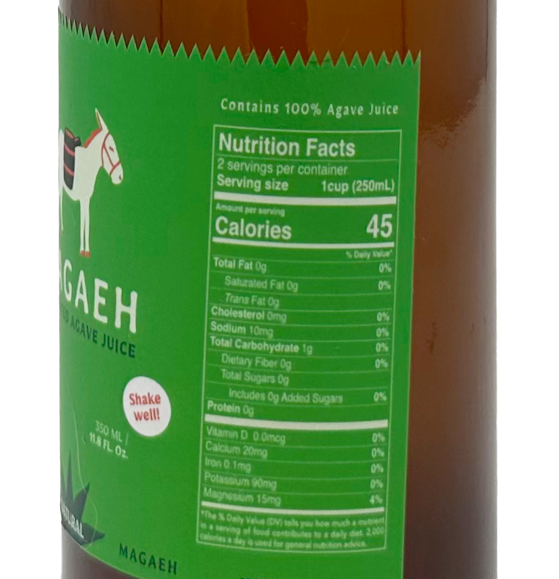 Magaeh Agave Juice - Natural 11.8 fl.oz.