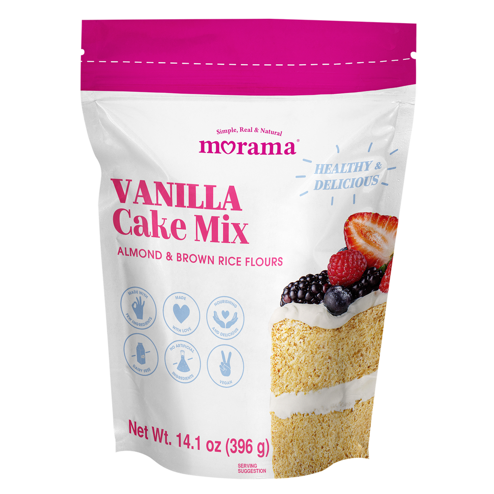 D'aromas Vanilla Cake Premix 1kg with Butterscoth spread Cake Topper|  Instant Egg Free Vanilla Cake Premix Powder - D'aromas